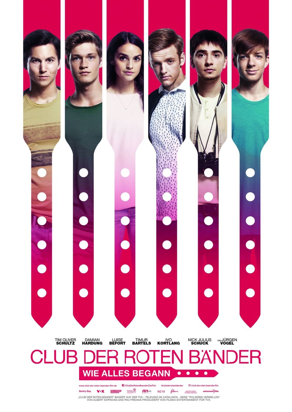 Filmplakat zu Club der roten Bänder - Wie alles begann