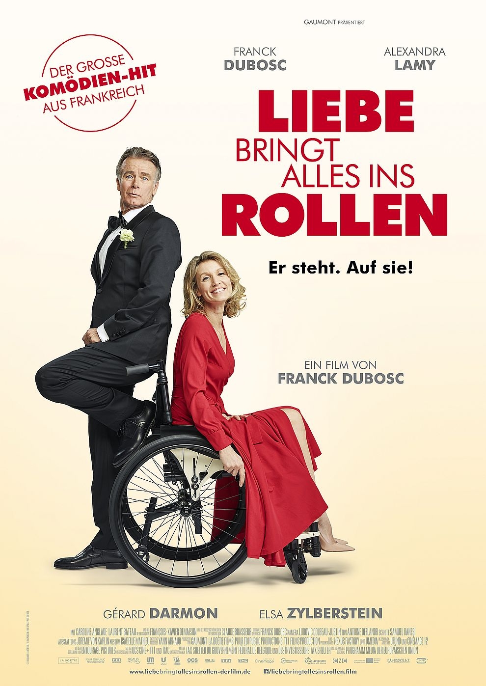 Filmplakat zu Liebe bringt alles ins Rollen