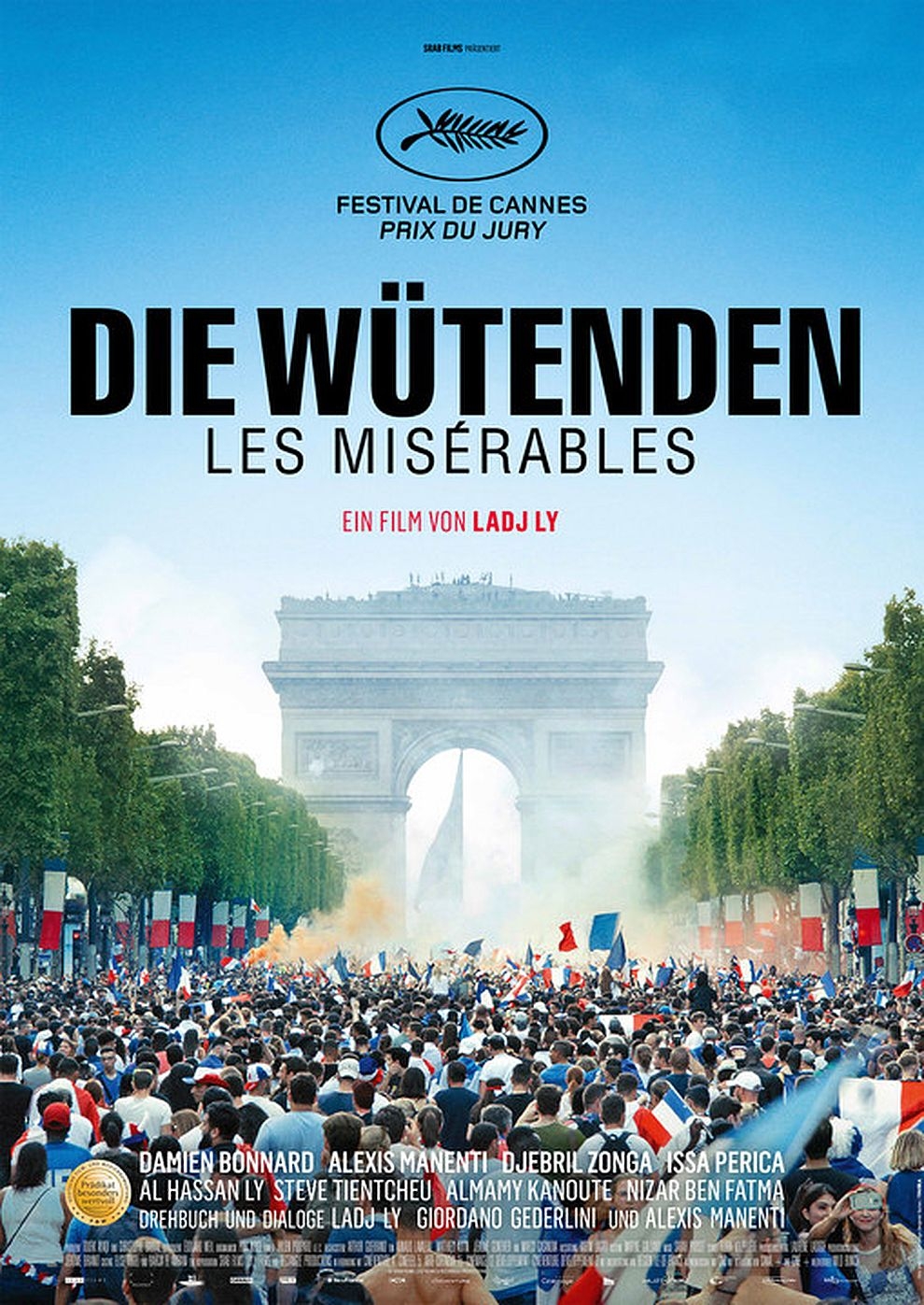 Filmplakat zu Die Wütenden - Les Misérables
