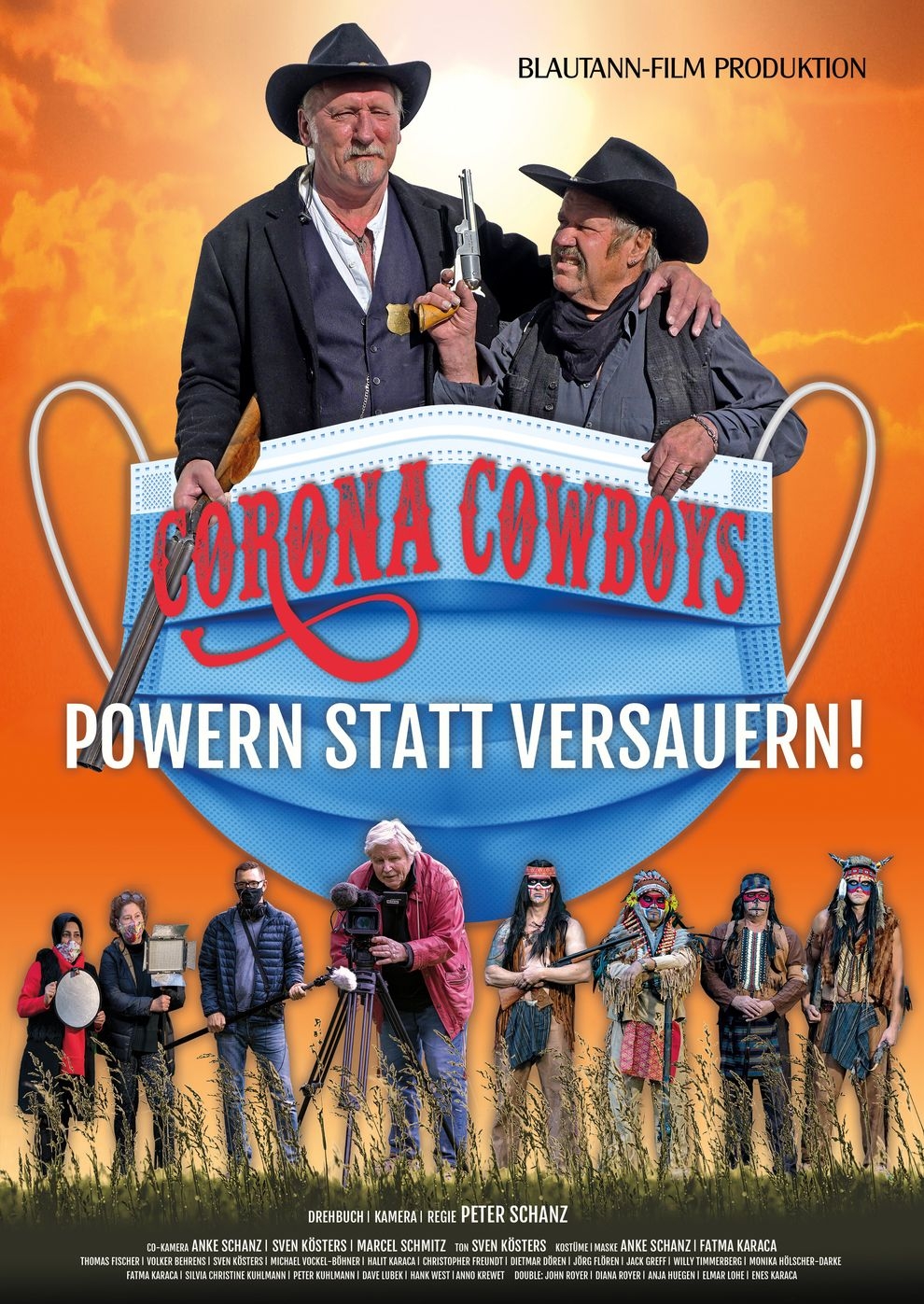 Filmplakat zu CORONA COWBOYS - Powern statt versauern!