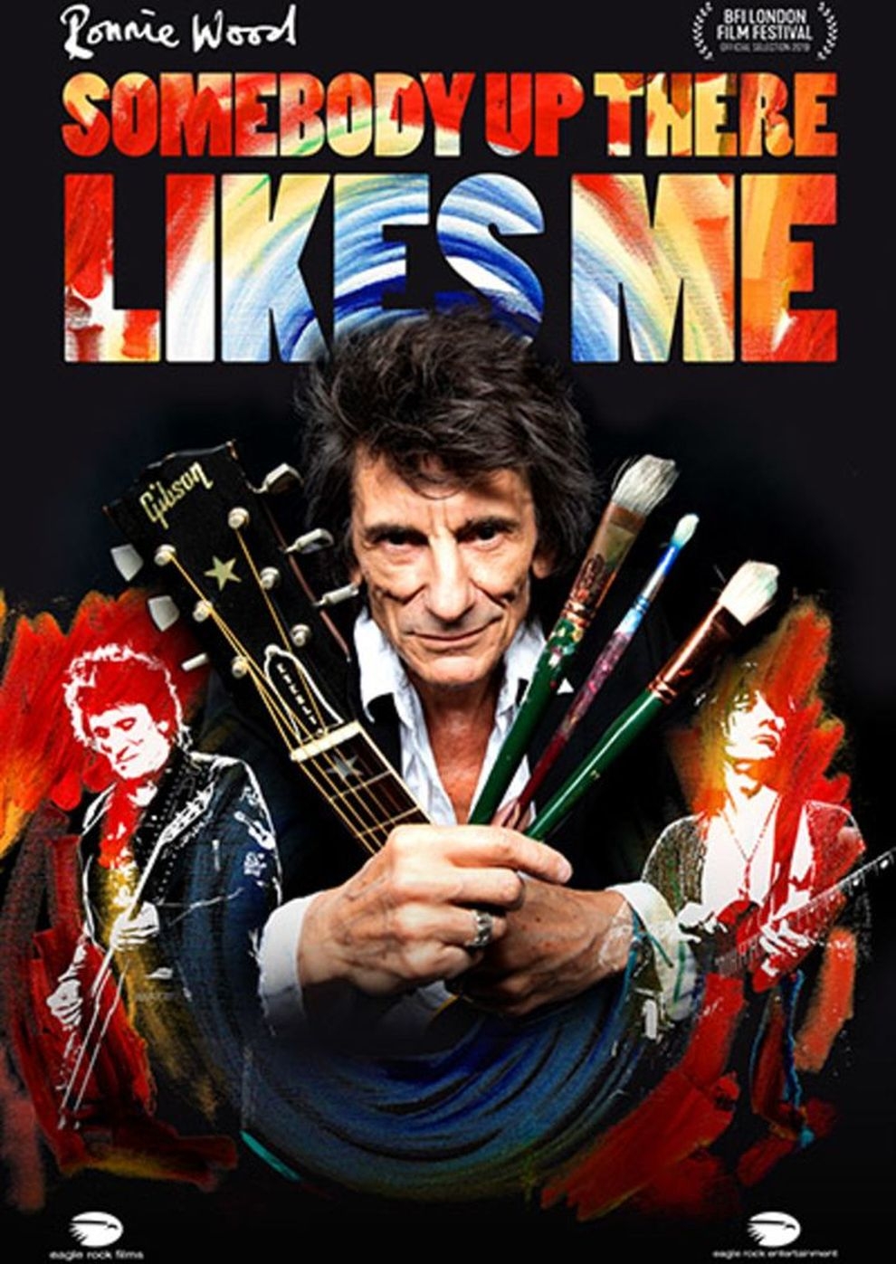 Filmplakat zu Ronnie Wood: Somebody Up There Likes Me