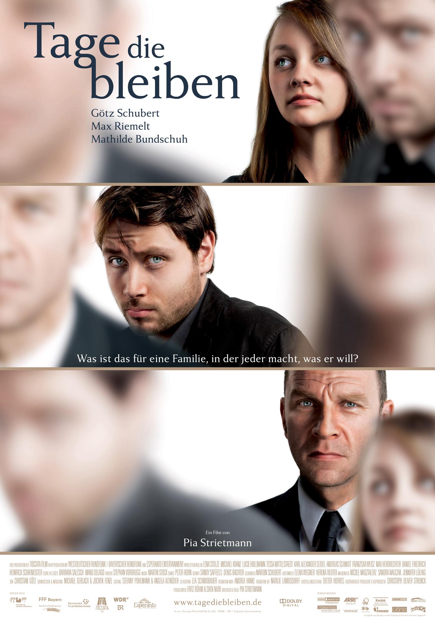 Filmplakat zu Tage, die bleiben