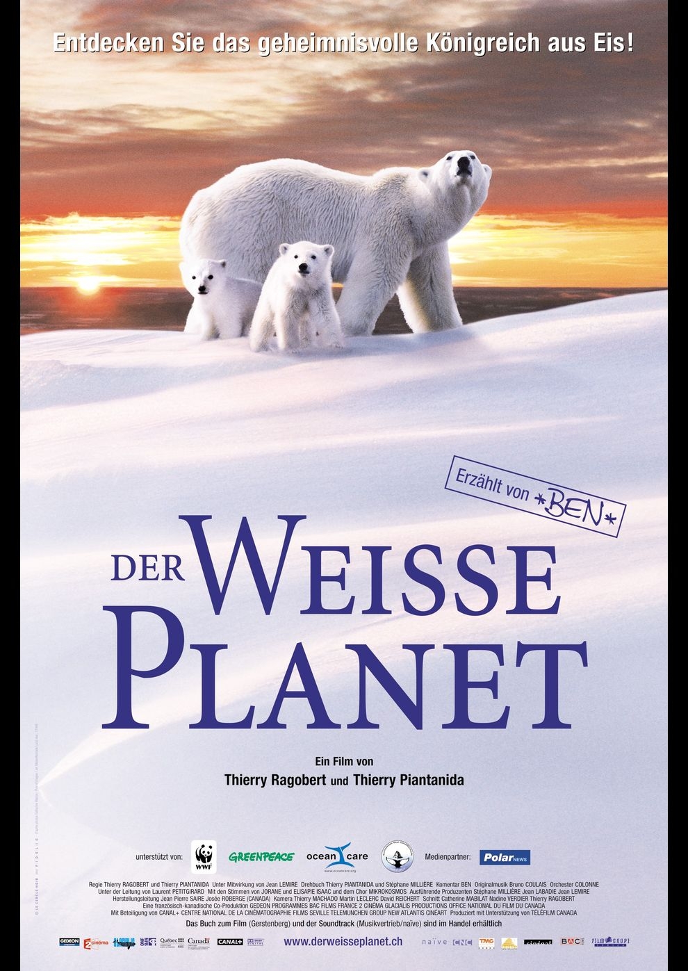 Filmplakat zu Der weiße Planet