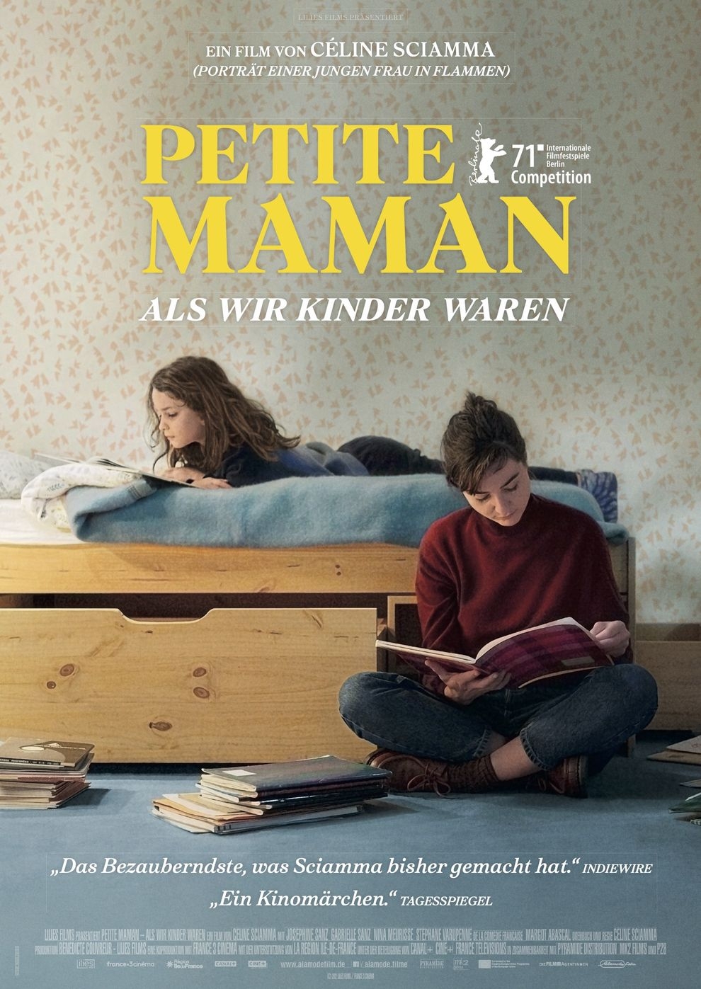 Filmplakat zu Petite Maman - Als wir Kinder waren