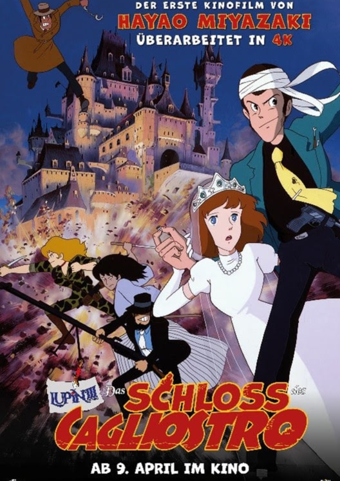 Filmplakat zu Lupin III: Das Schloss des Cagliostro