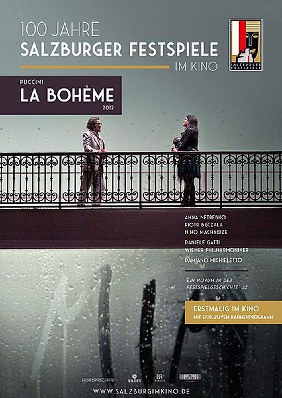 Filmplakat zu Salzburg im Kino 20/21: Puccini - La Bohème (2012)