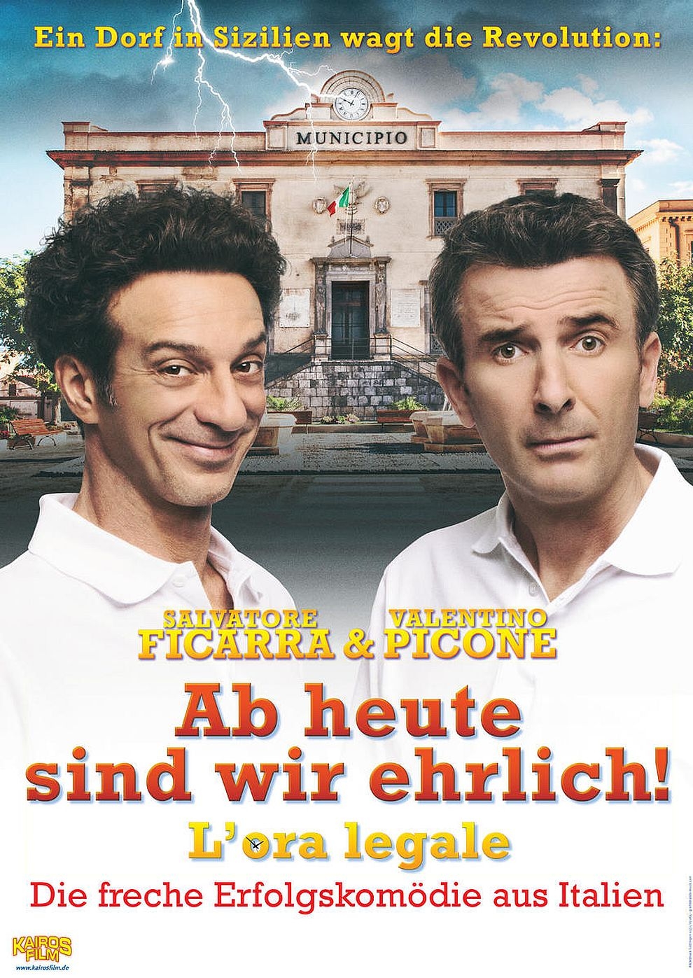 Filmplakat zu Ab heute sind wir ehrlich (L'Ora Legale)