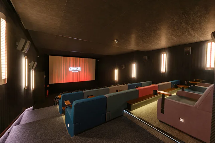 Saal 1 Ansicht von hinten