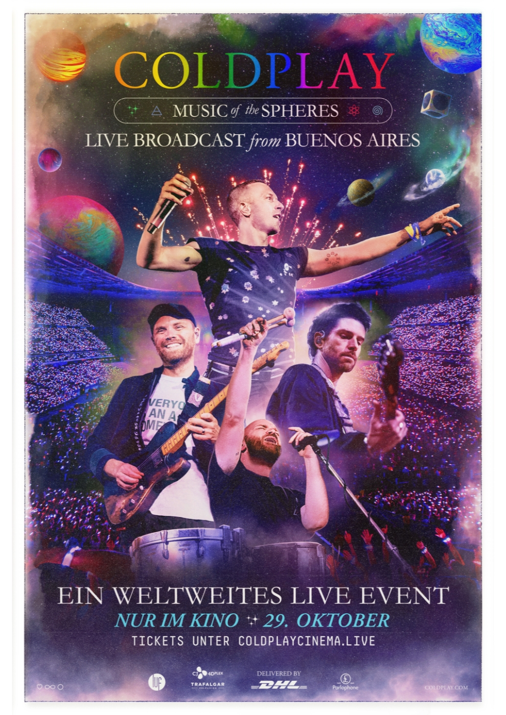 Filmplakat zu Coldplay Music of the Spheres World Tour Live aus Buenos Aires (zeitversetzt)
