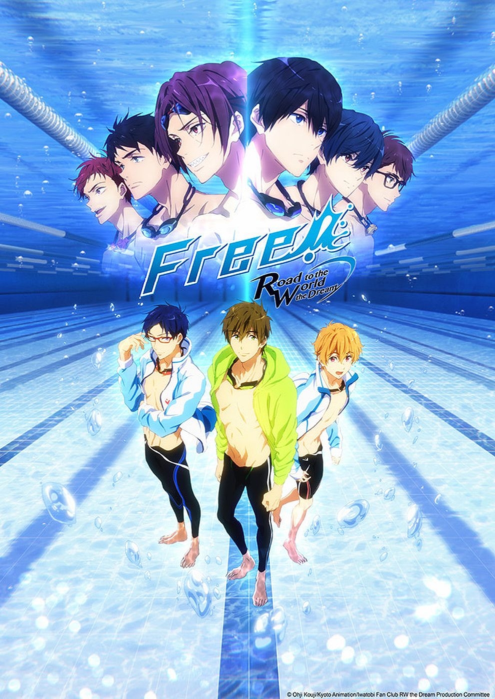 Filmplakat zu Free! - Road to the World - The Dream