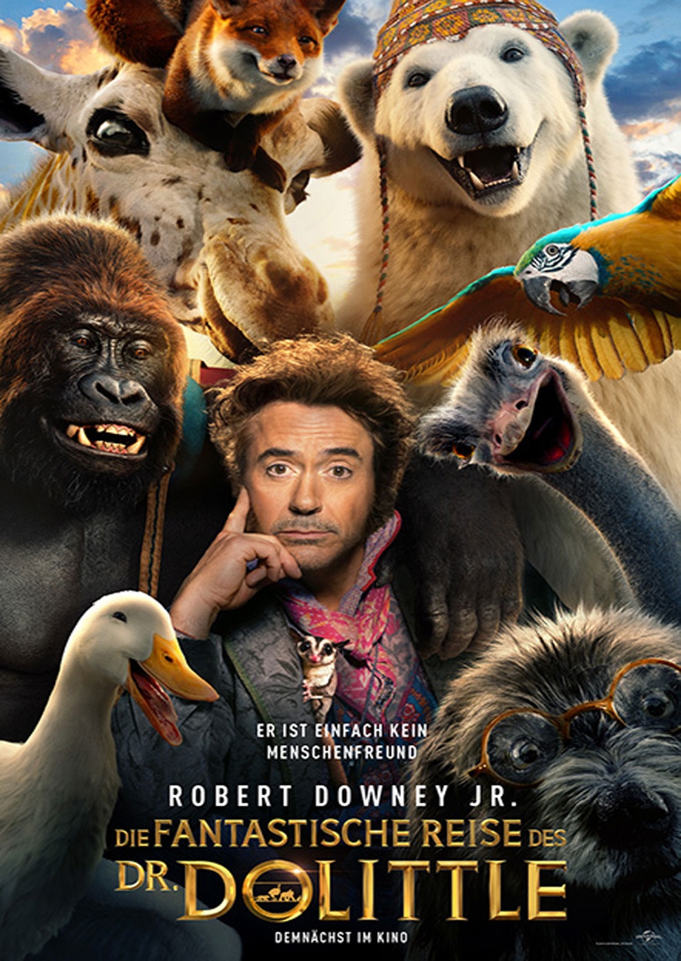 Filmplakat zu Die fantastische Reise des Dr. Dolittle