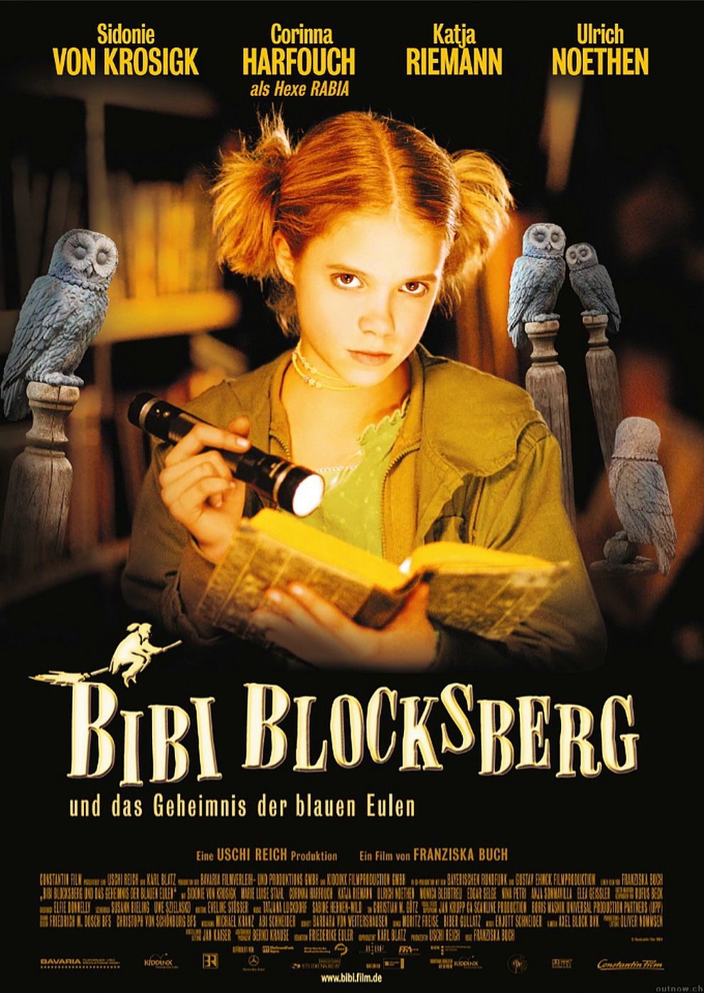 Filmplakat zu Bibi Blocksberg und das Geheimnis der blauen Eulen