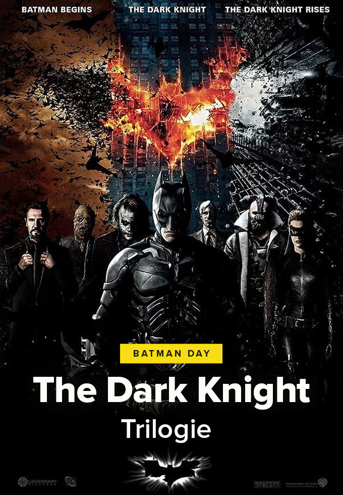Filmplakat zu The Dark Knight Trilogie Digital OV
