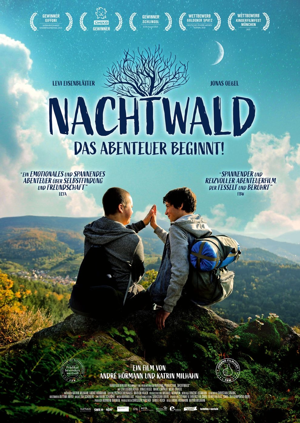 Filmplakat zu Nachtwald - Das Abenteuer beginnt!