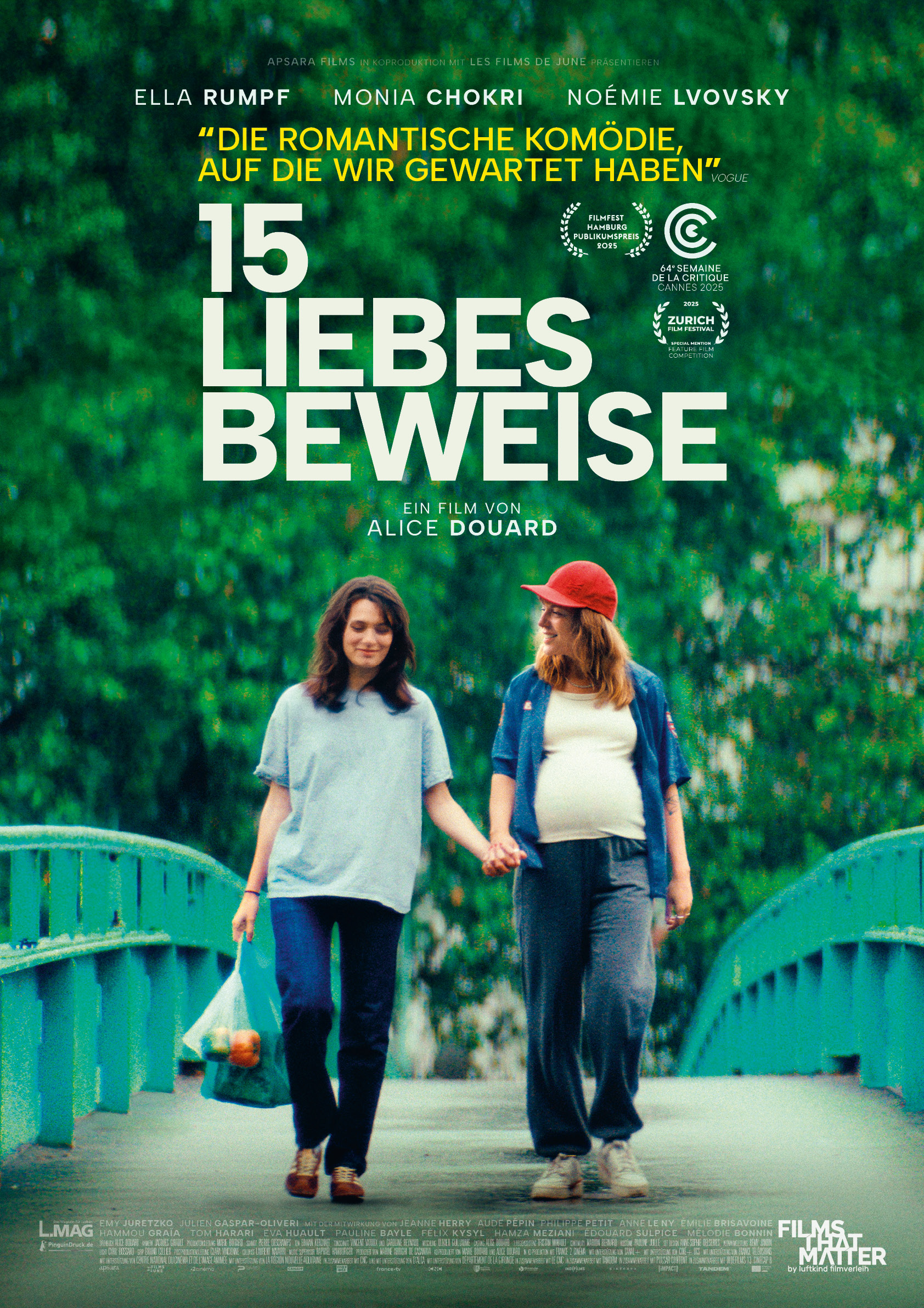Filmplakat zu 15 Liebesbeweise