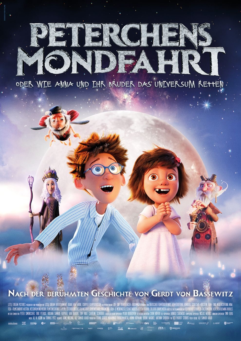 Filmplakat zu Peterchens Mondfahrt (dt. Fassung)