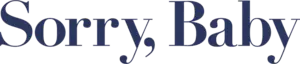 Logo Sorry, baby
