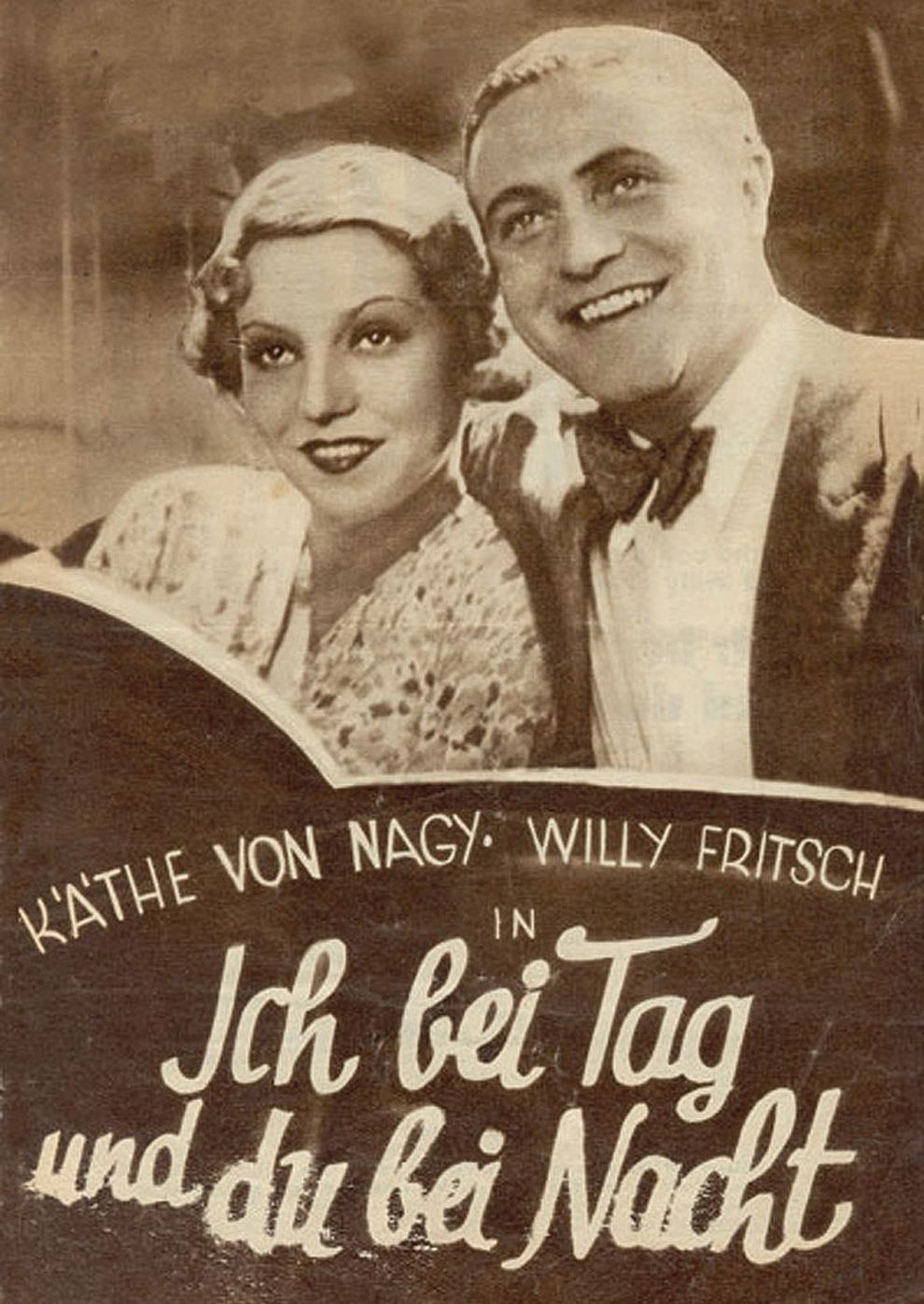 Filmplakat zu Ich bei Tag und du bei Nacht