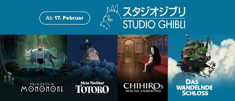 Filmübersicht Studio Ghibli