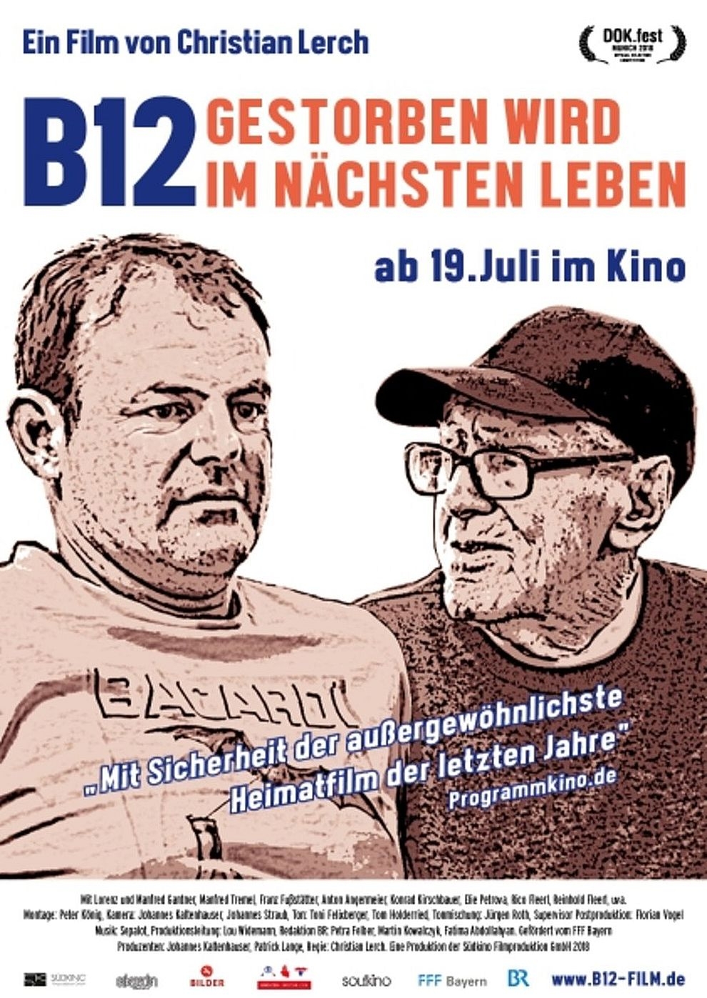 Filmplakat zu B12 - Gestorben wird im nächsten Leben