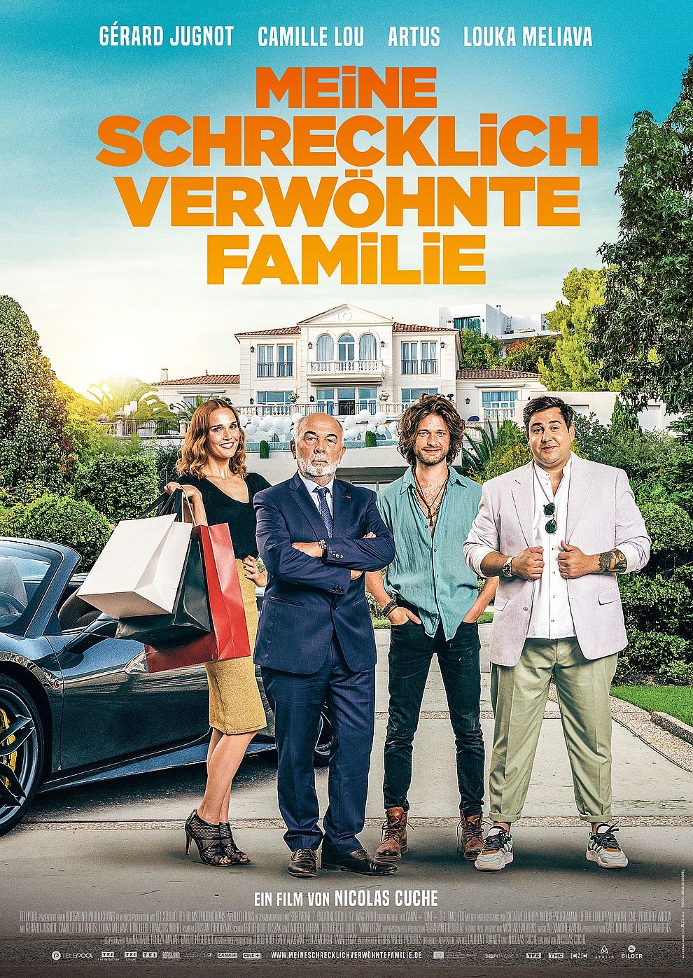 Filmplakat zu Meine schrecklich verwöhnte Familie
