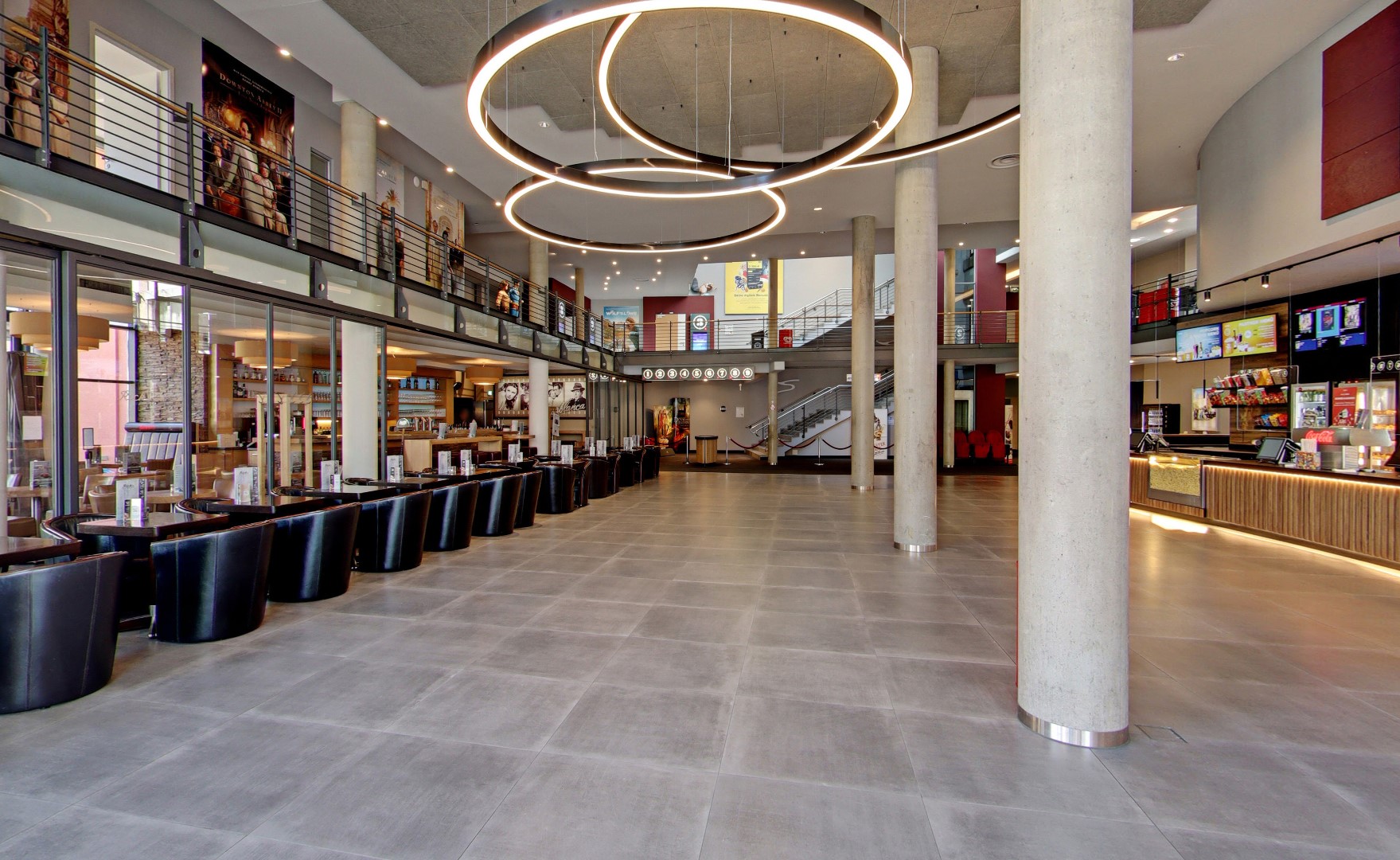Kinofoyer im Cineplex Bad Kreuznach