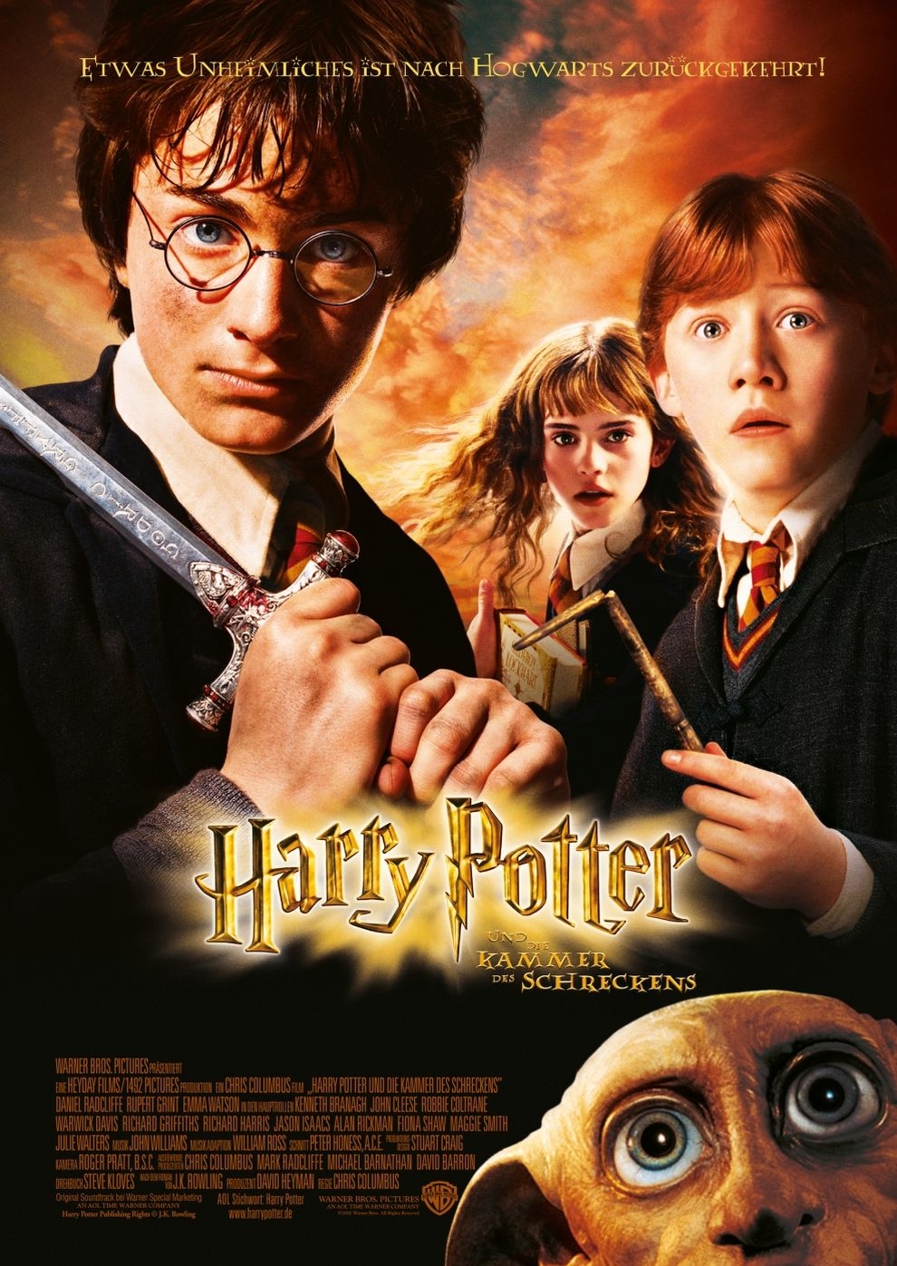 Filmplakat zu Harry Potter 2