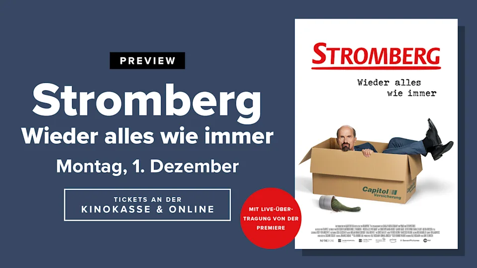 Stromberg - Wieder alles wie immer Vorpremiere am 01.12. inkl. Live-Übertragung