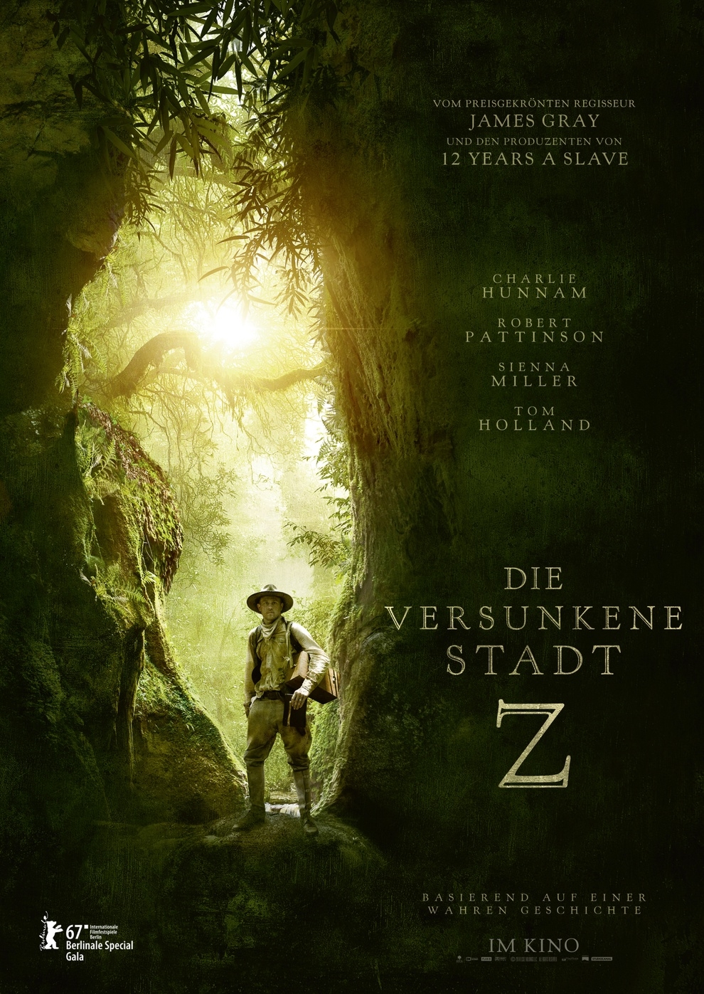 Filmplakat zu Die versunkene Stadt Z