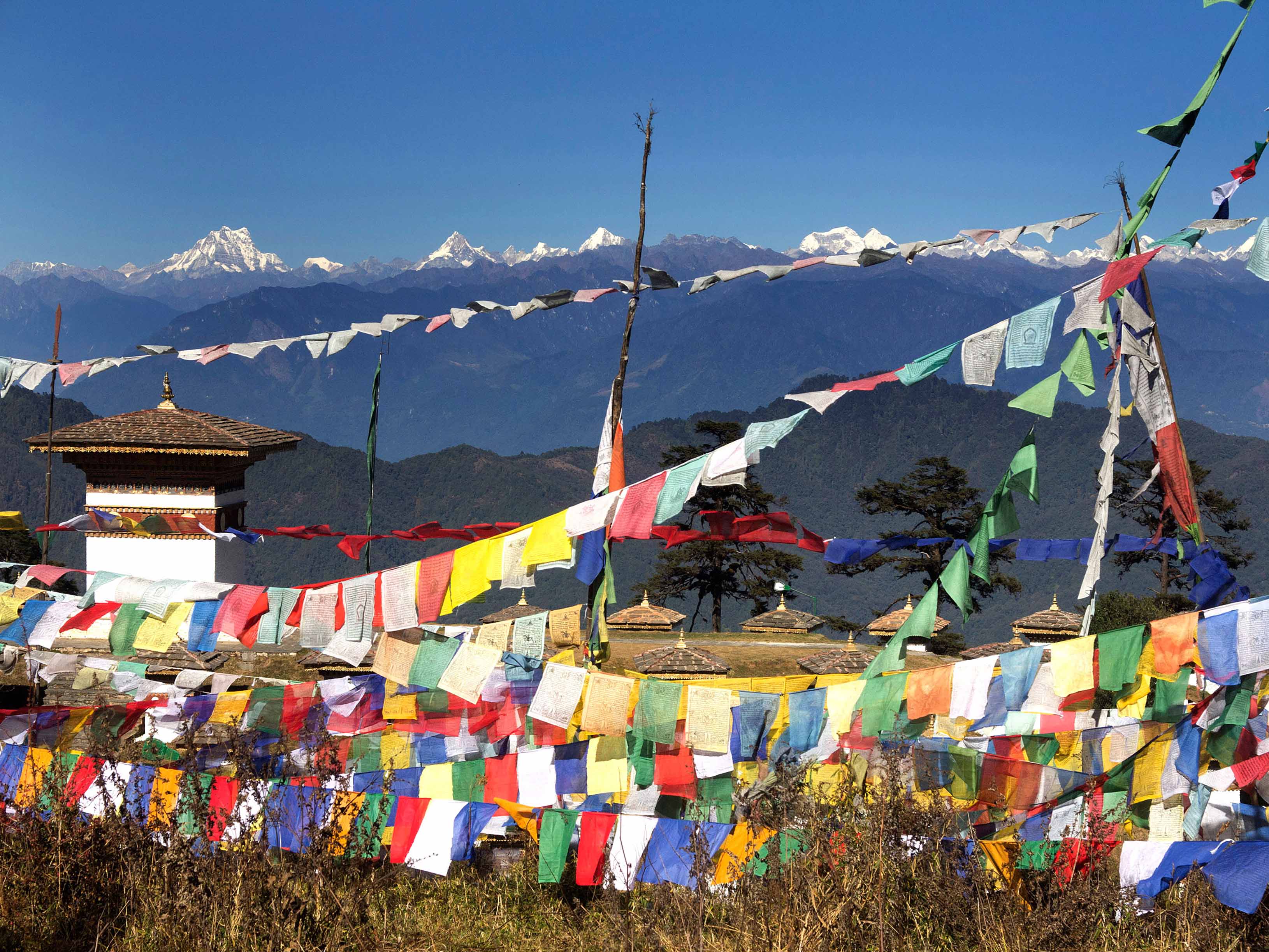 Szenenbild zu Bhutan 26 28 N - Königreich im Himalaya (Livekommentar)