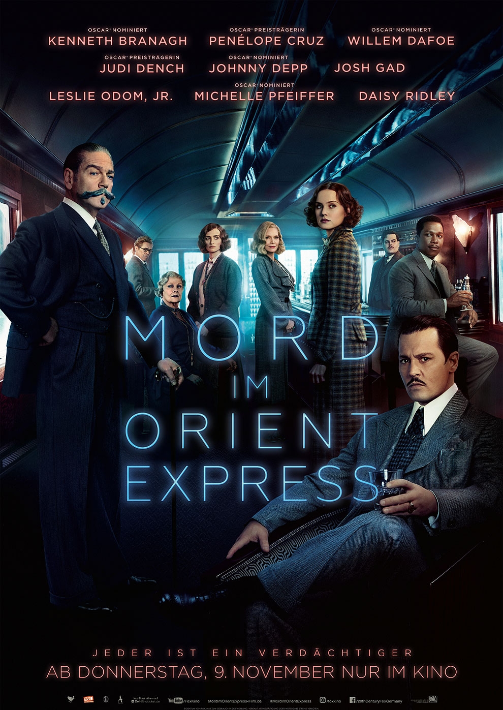 Filmplakat zu Mord im Orient Express