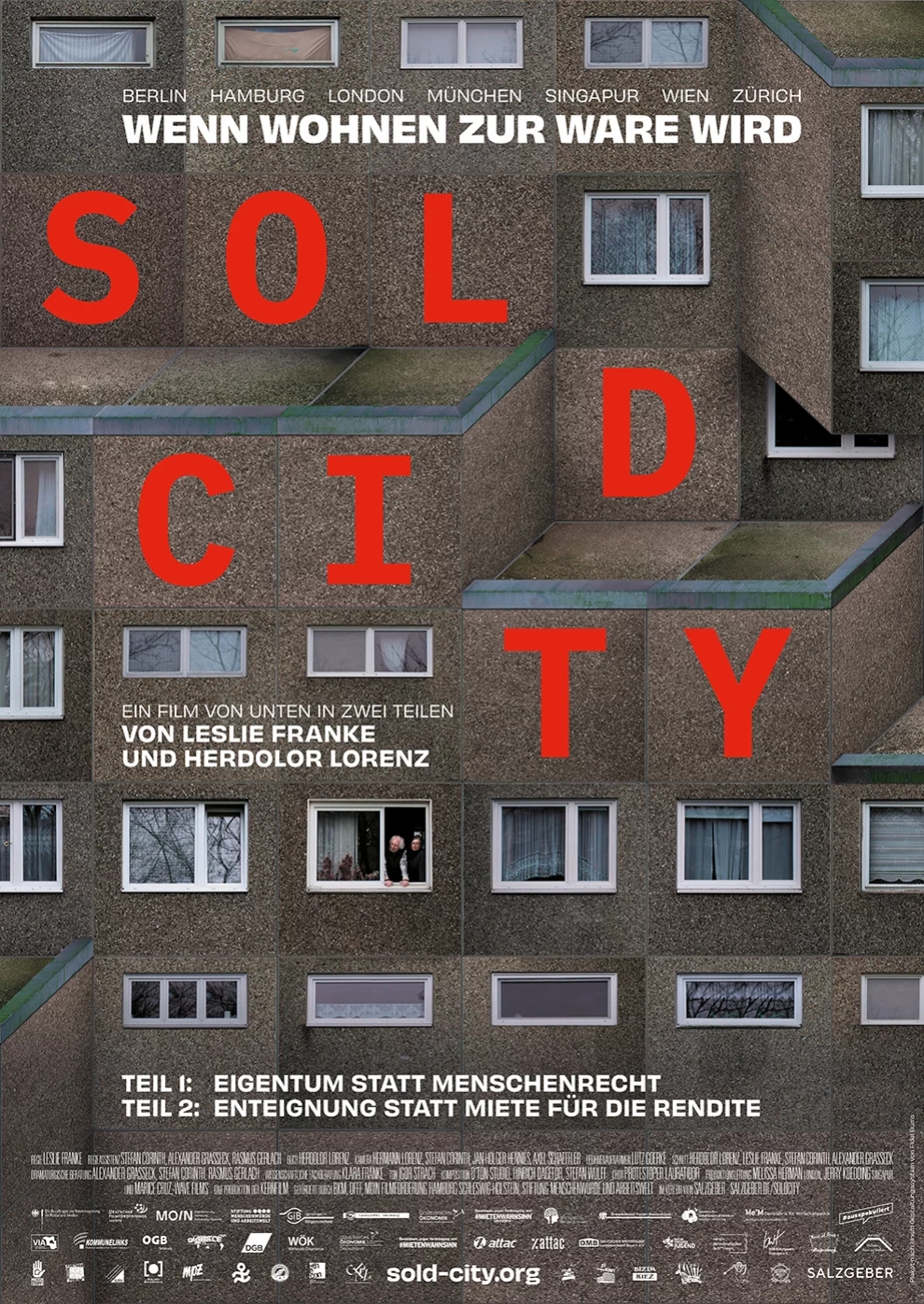 Filmplakat zu Sold City 1 - Eigentum statt Menschenrecht