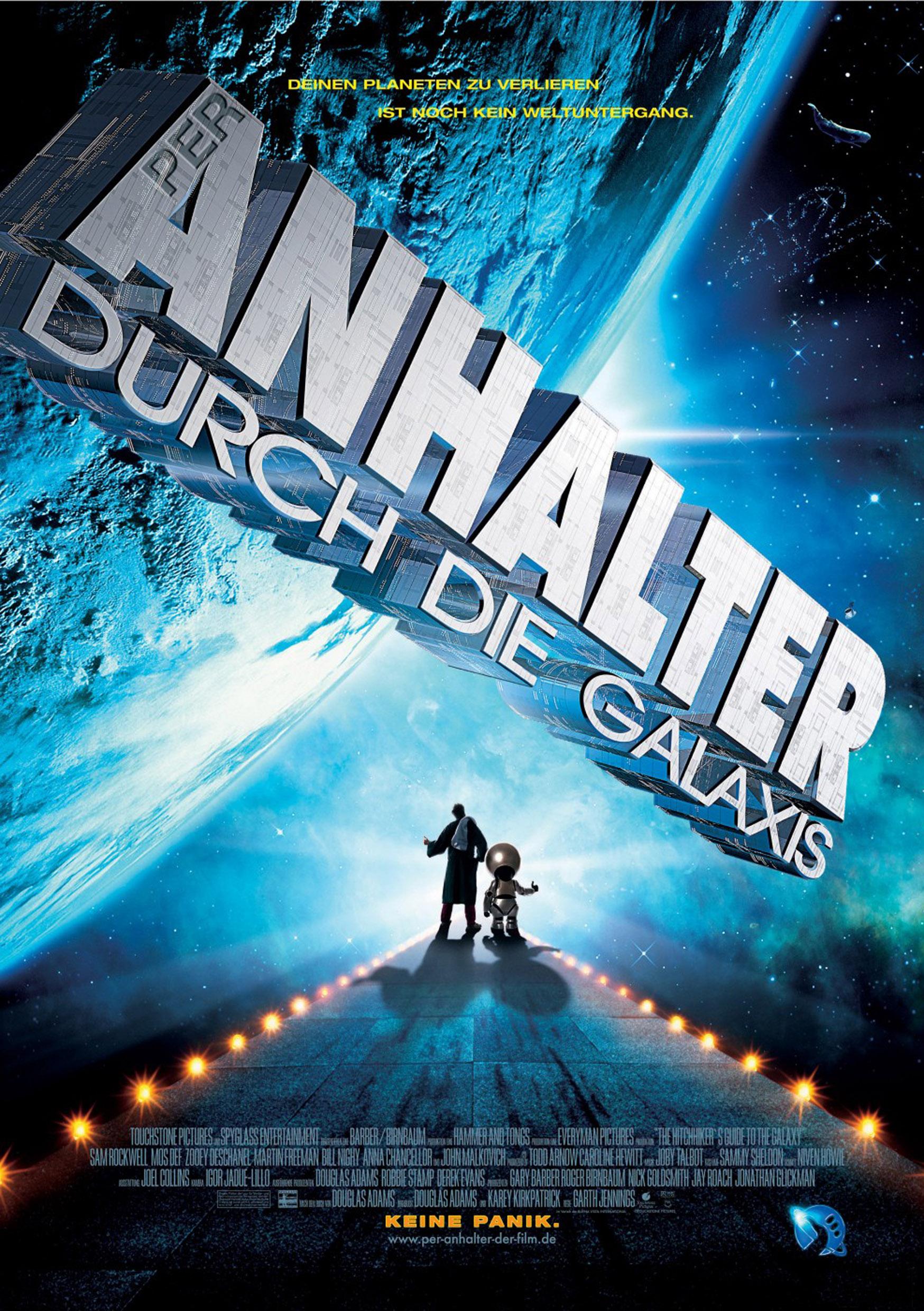 Filmplakat zu Per Anhalter durch die Galaxis