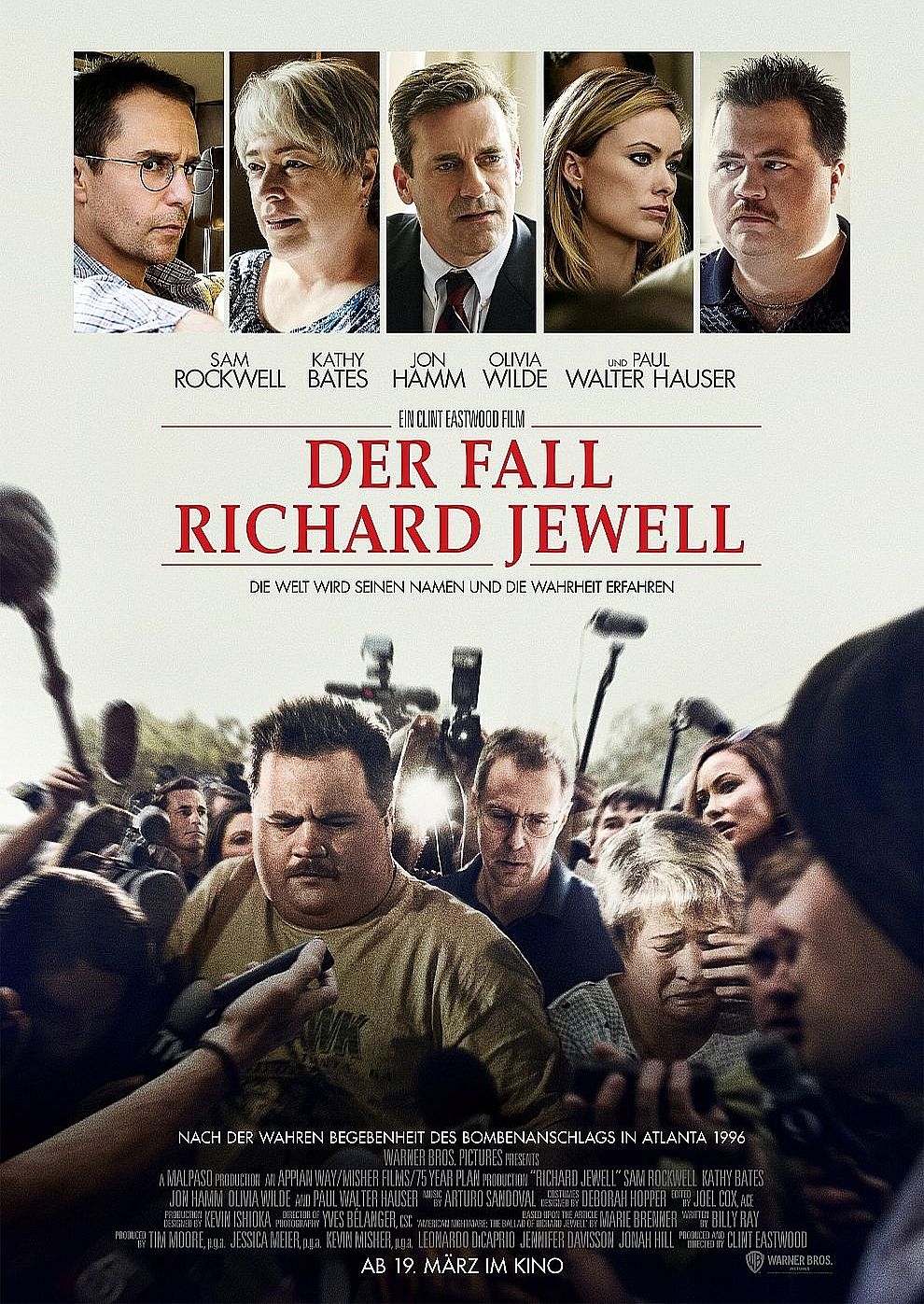 Filmplakat zu Der Fall Richard Jewell