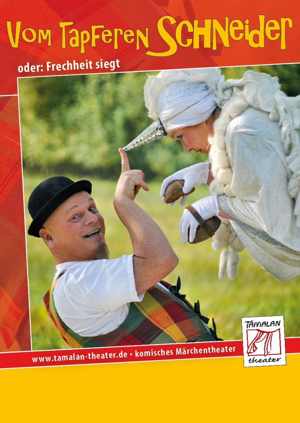 Filmplakat zu Vom tapferen Schneider oder: Frechheit siegt