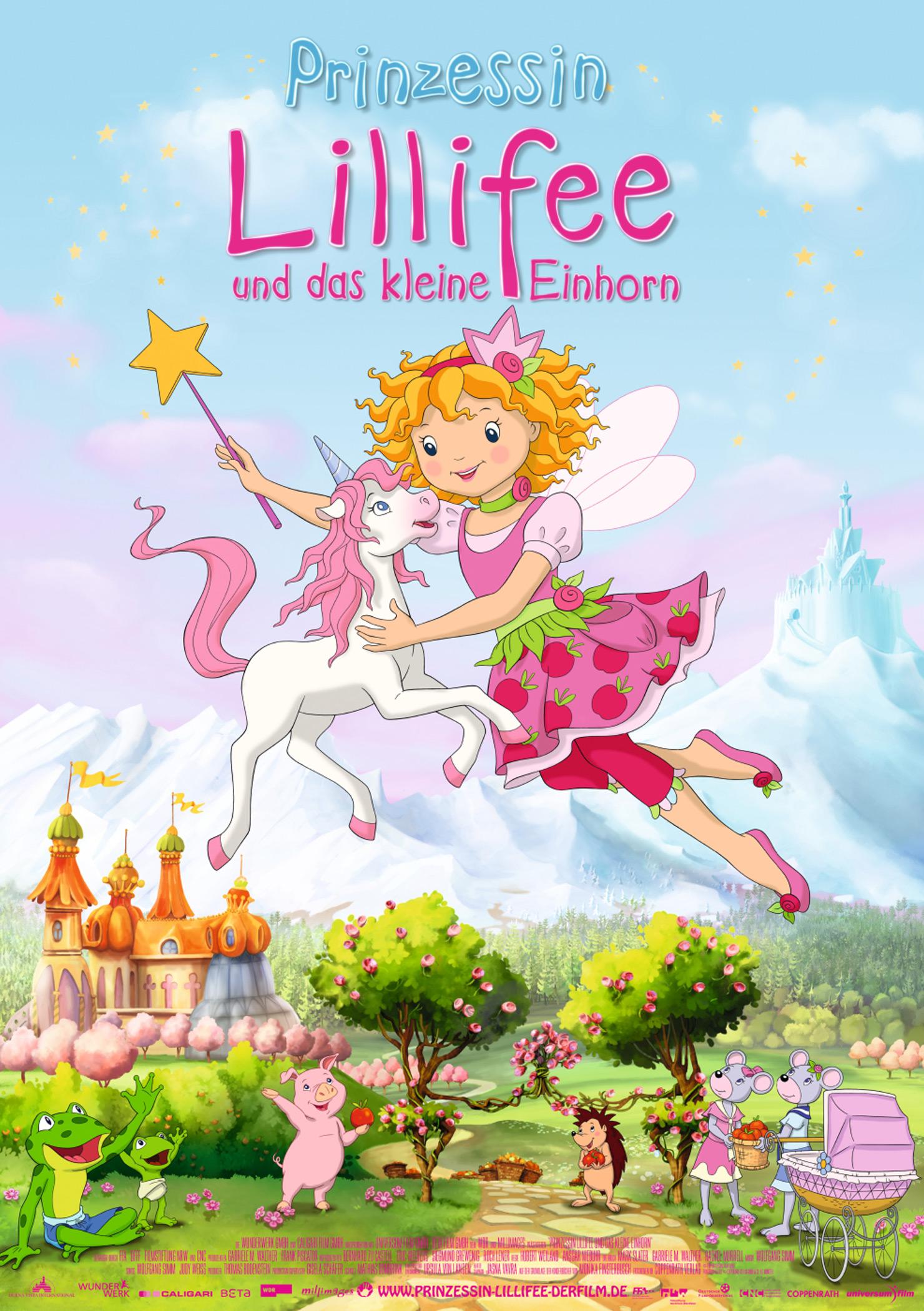 Filmplakat zu Prinzessin Lillifee und das kleine Einhorn