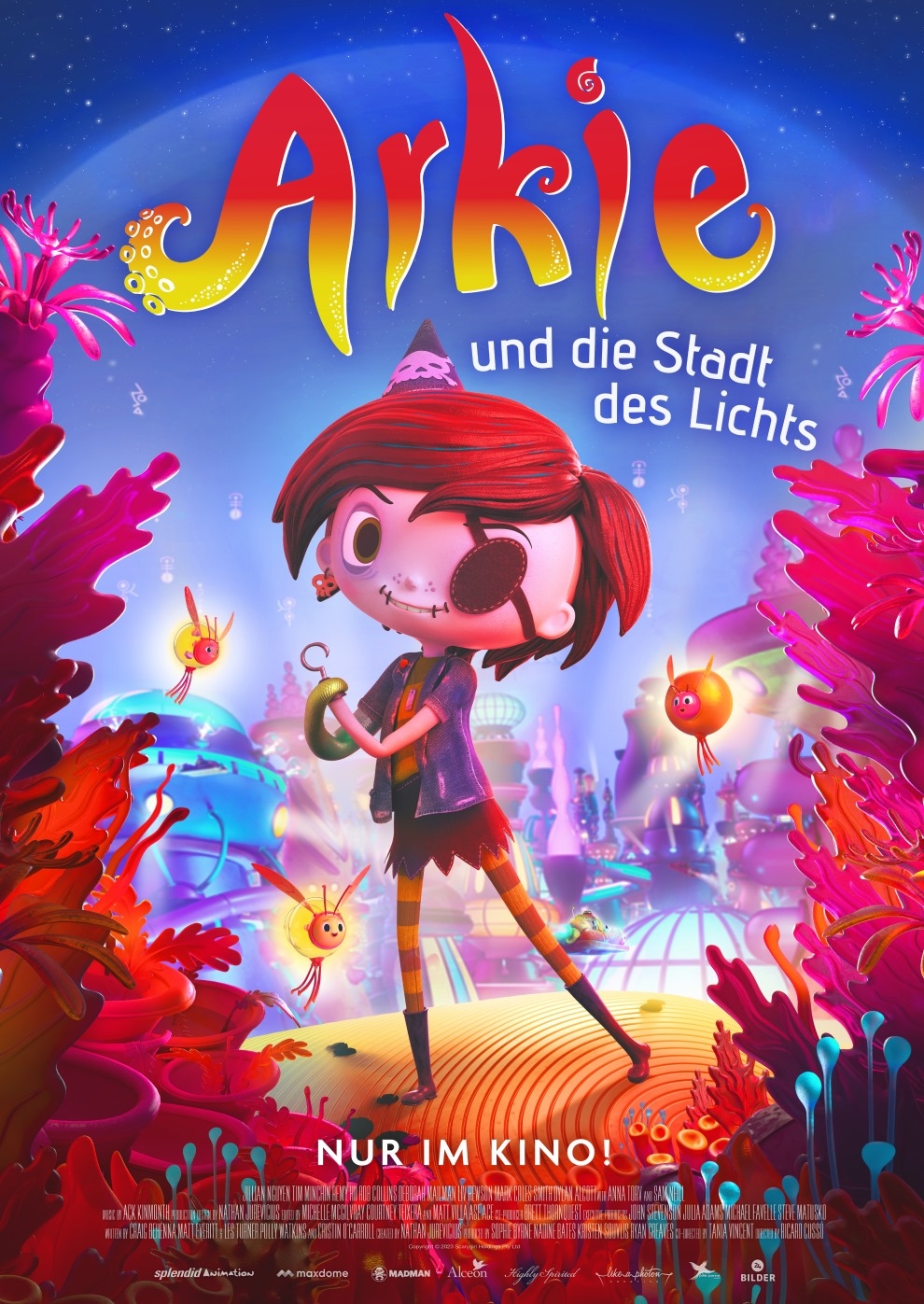 Filmplakat zu Arkie und die Stadt des Lichts