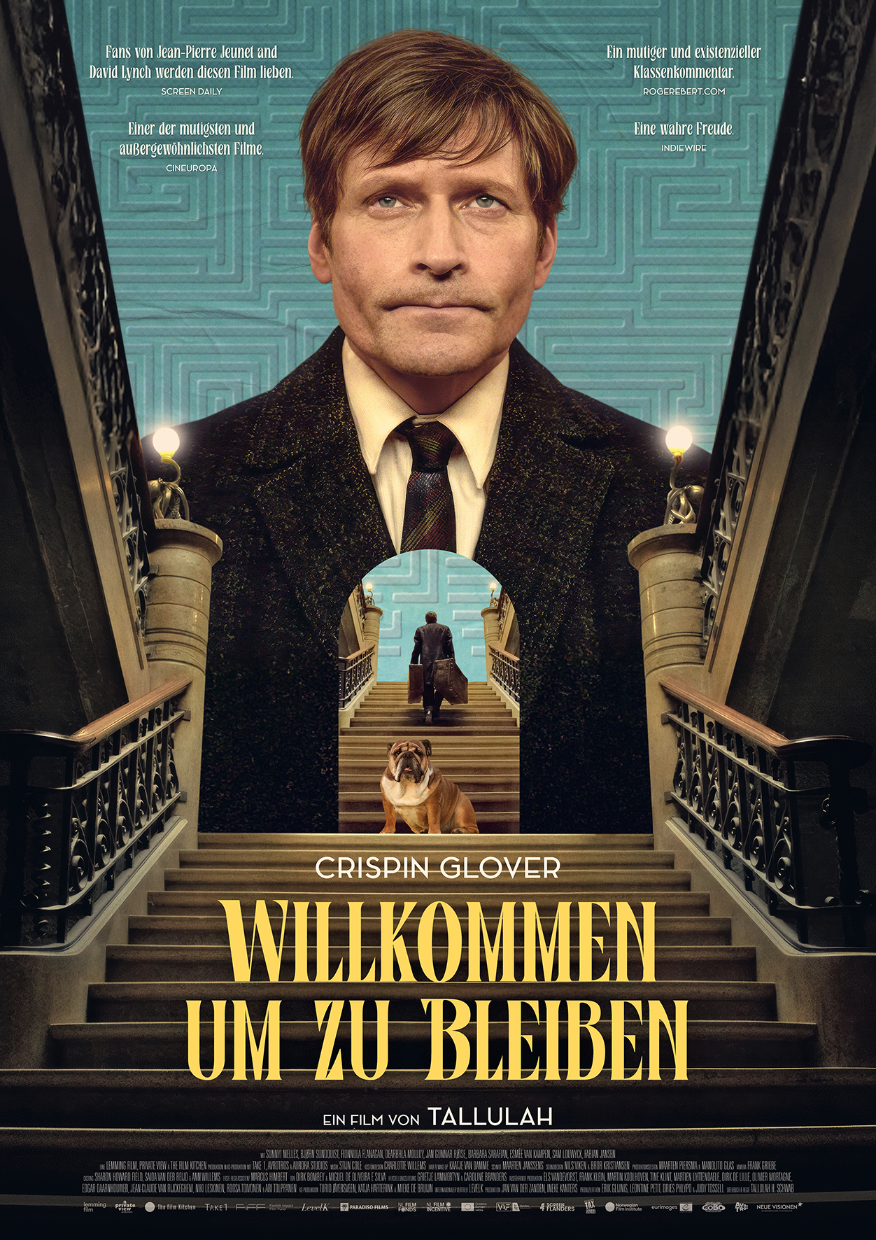 Filmplakat zu Willkommen um zu bleiben