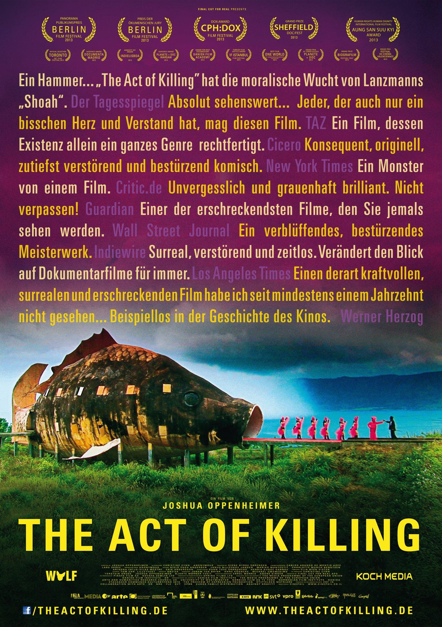 Filmplakat zu The Act of Killing