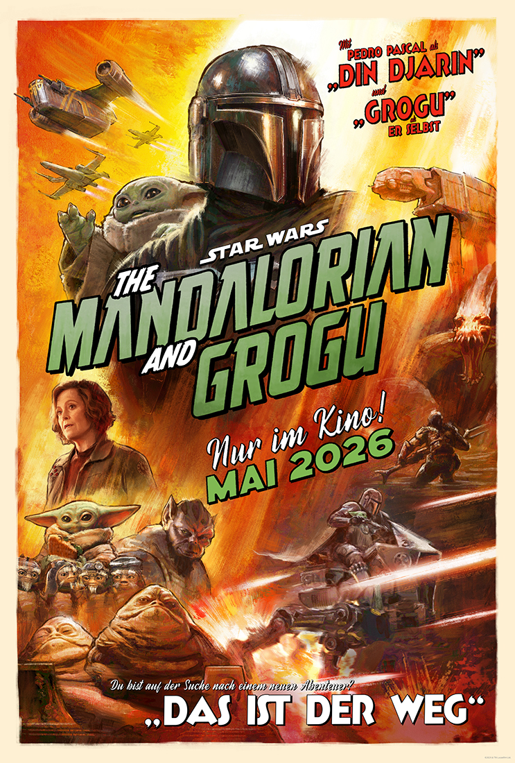 Filmplakat zu The Mandalorian & Grogu