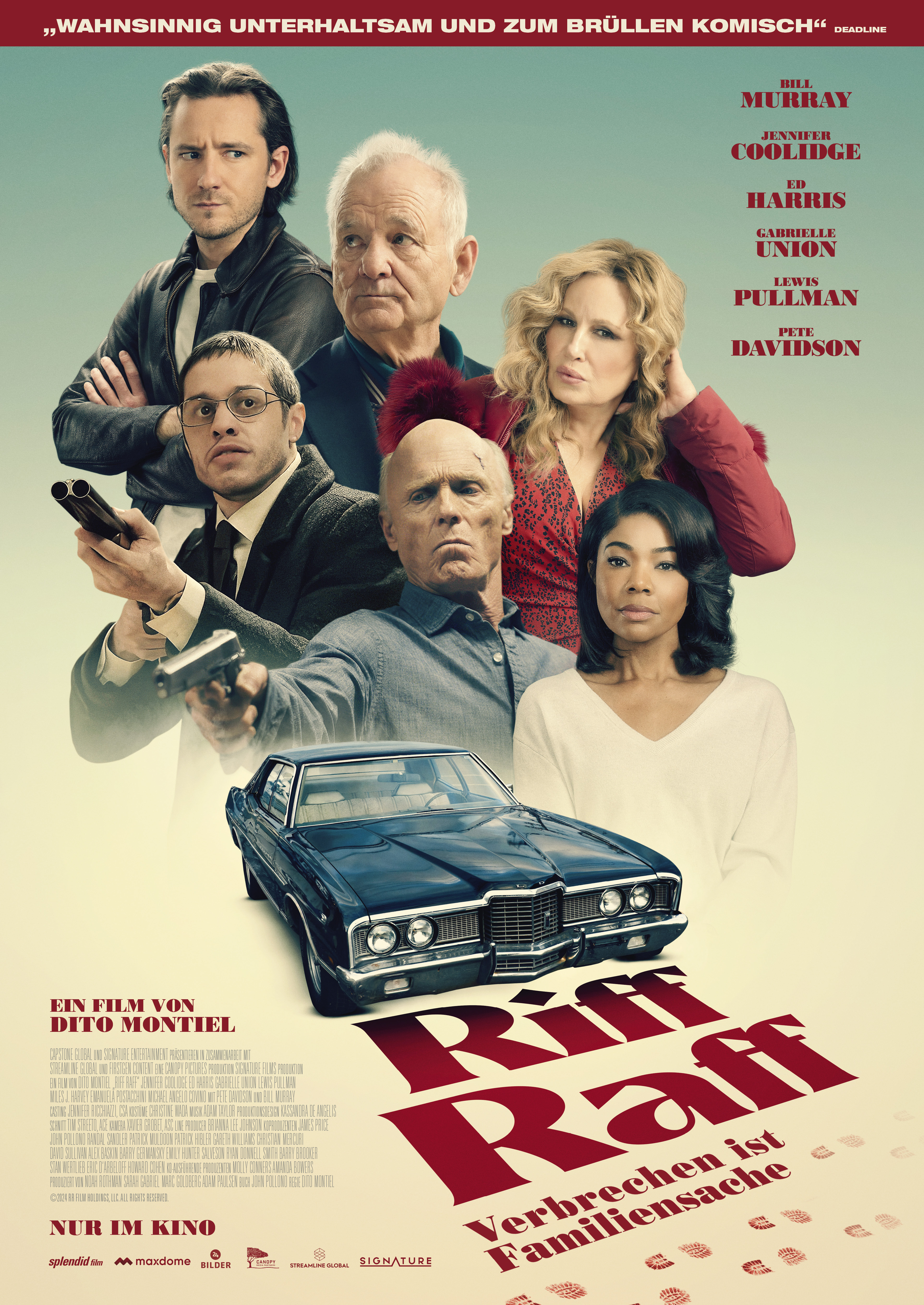 Filmplakat zu Riff Raff - Verbrechen ist Familiensache