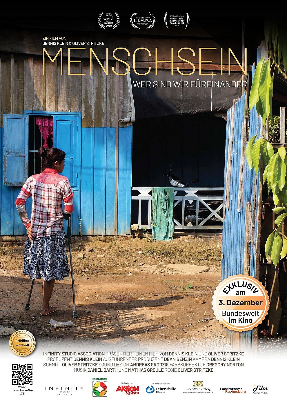 Filmplakat zu Menschsein - Wer sind wir füreinander