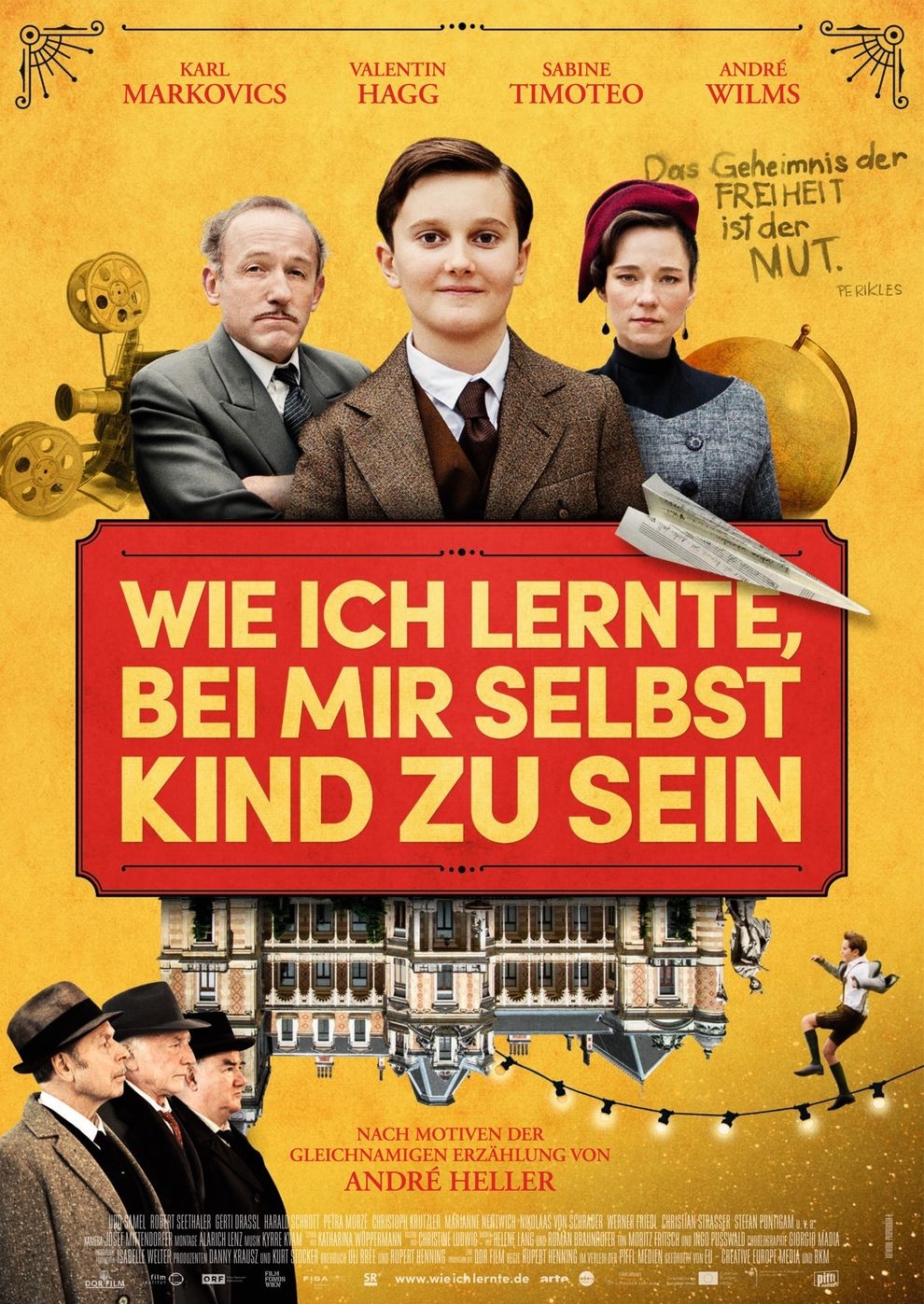 Filmplakat zu Wie ich lernte, bei mir selbst Kind zu sein