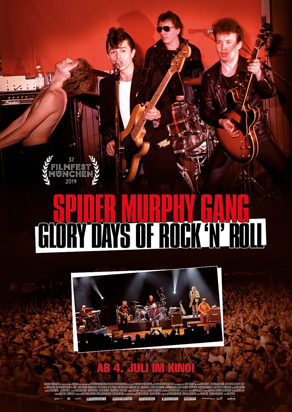 Filmplakat zu Spider Murphy Gang - Glory Days of Rock'n'Roll