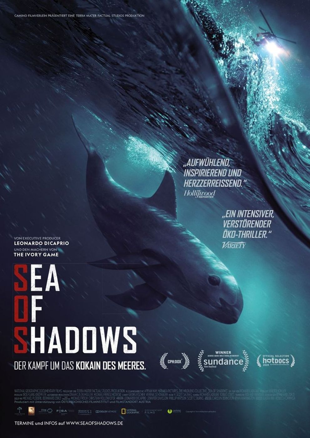 Filmplakat zu Sea of Shadows - Der Kampf um das Kokain des Meeres