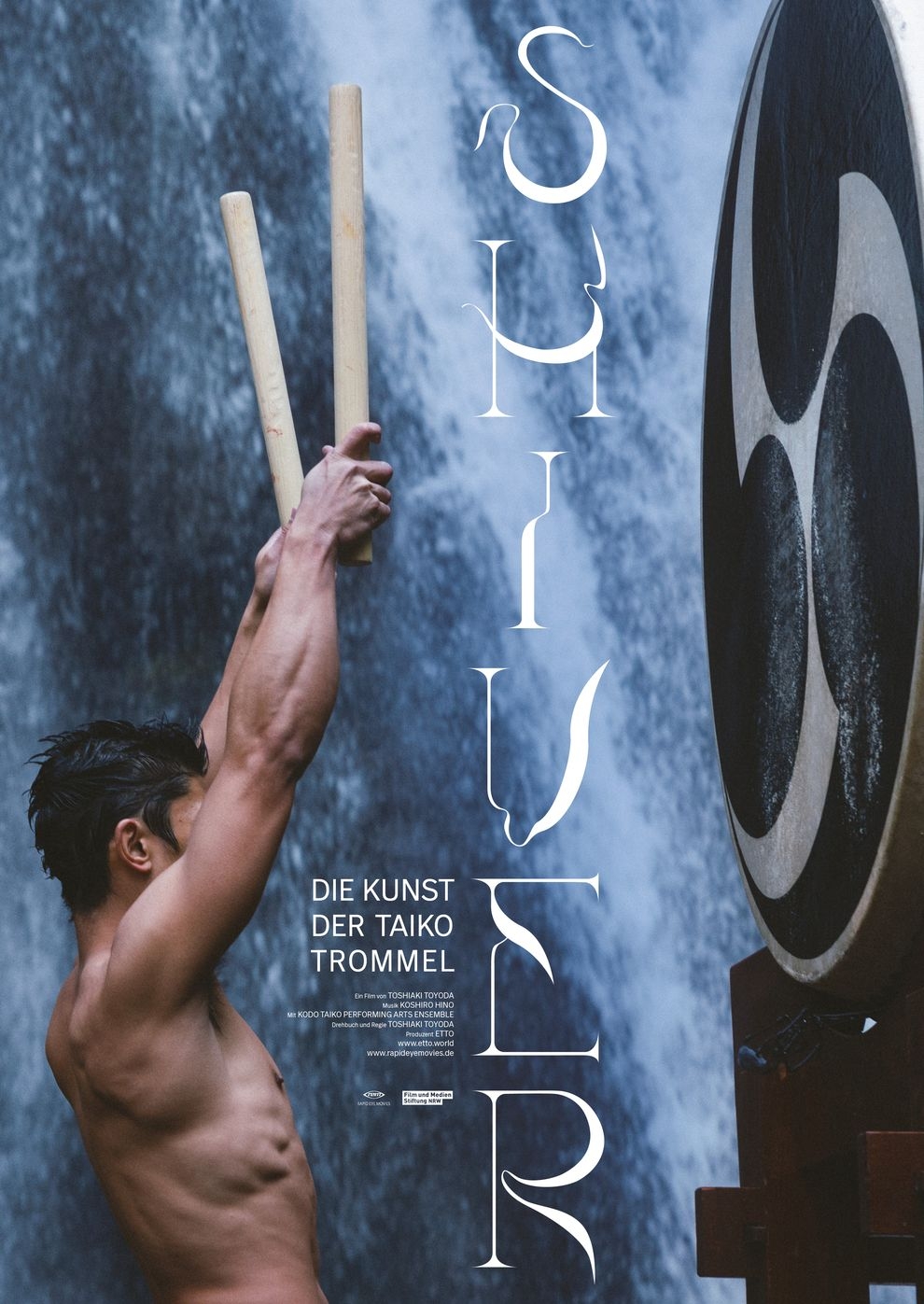 Filmplakat zu Shiver - Die Kunst der Taiko Trommel