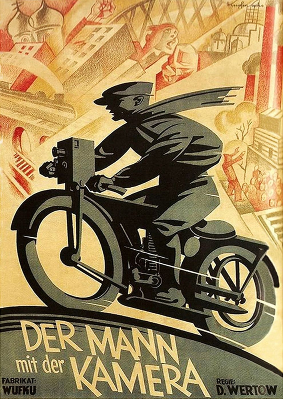 Filmplakat zu Der Mann mit der Kamera