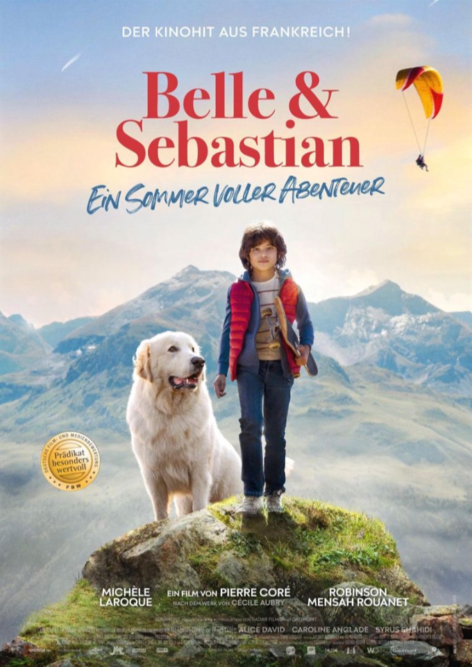 Filmplakat zu Belle & Sebastian - Ein Sommer voller Abenteuer