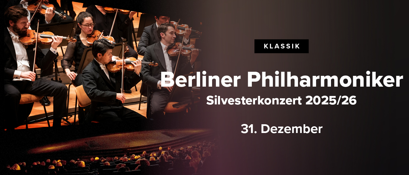 Banner Silvesterkonzert Berliner Philharmoniker