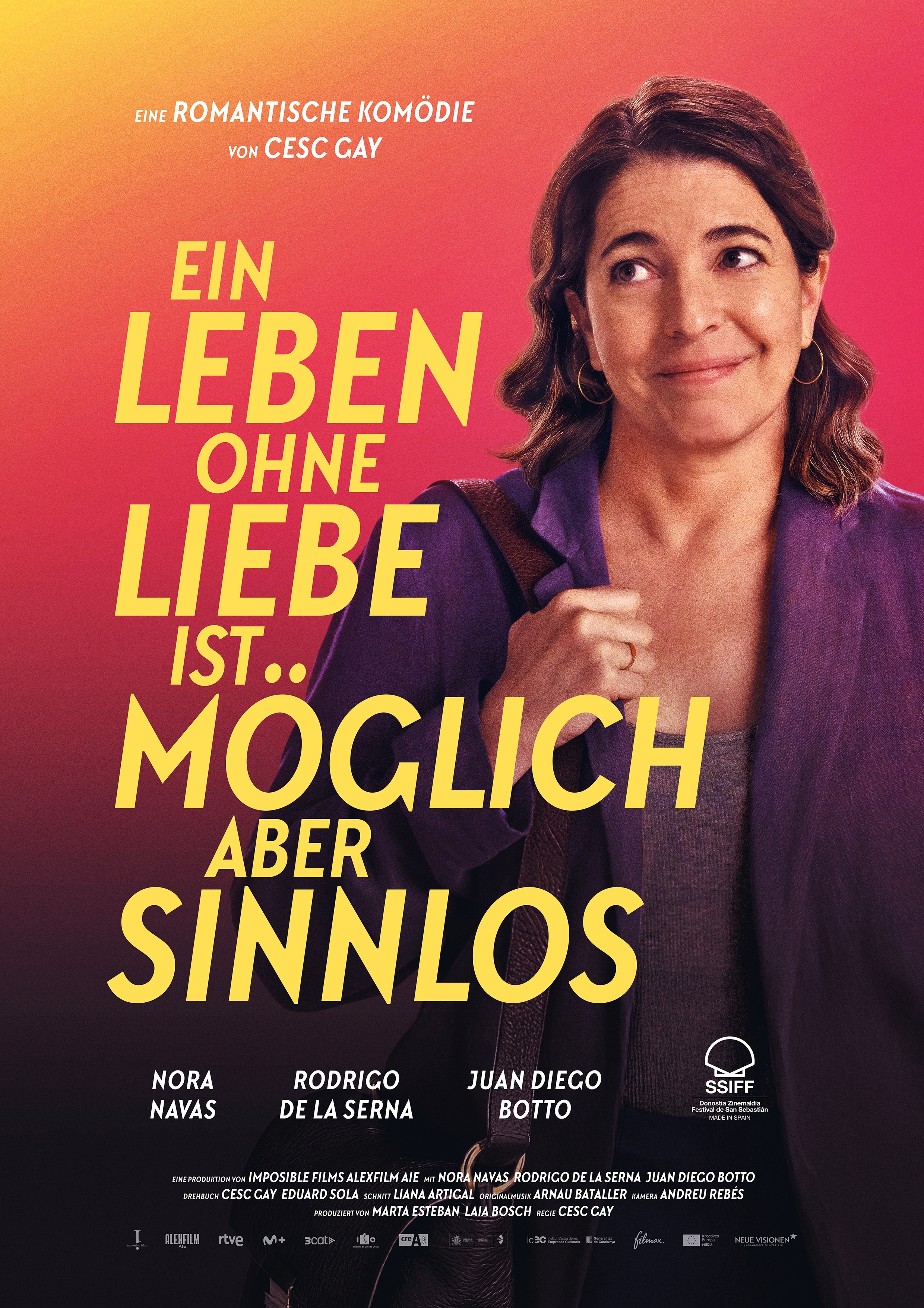 Filmplakat zu Leben ohne Liebe ist Möglich, aber sinnlos, Ein